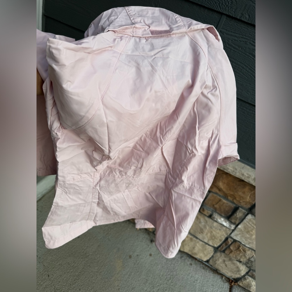 Columbia Women's Light Pink Hooded windbreaker Jacket - Picture 5 of 7